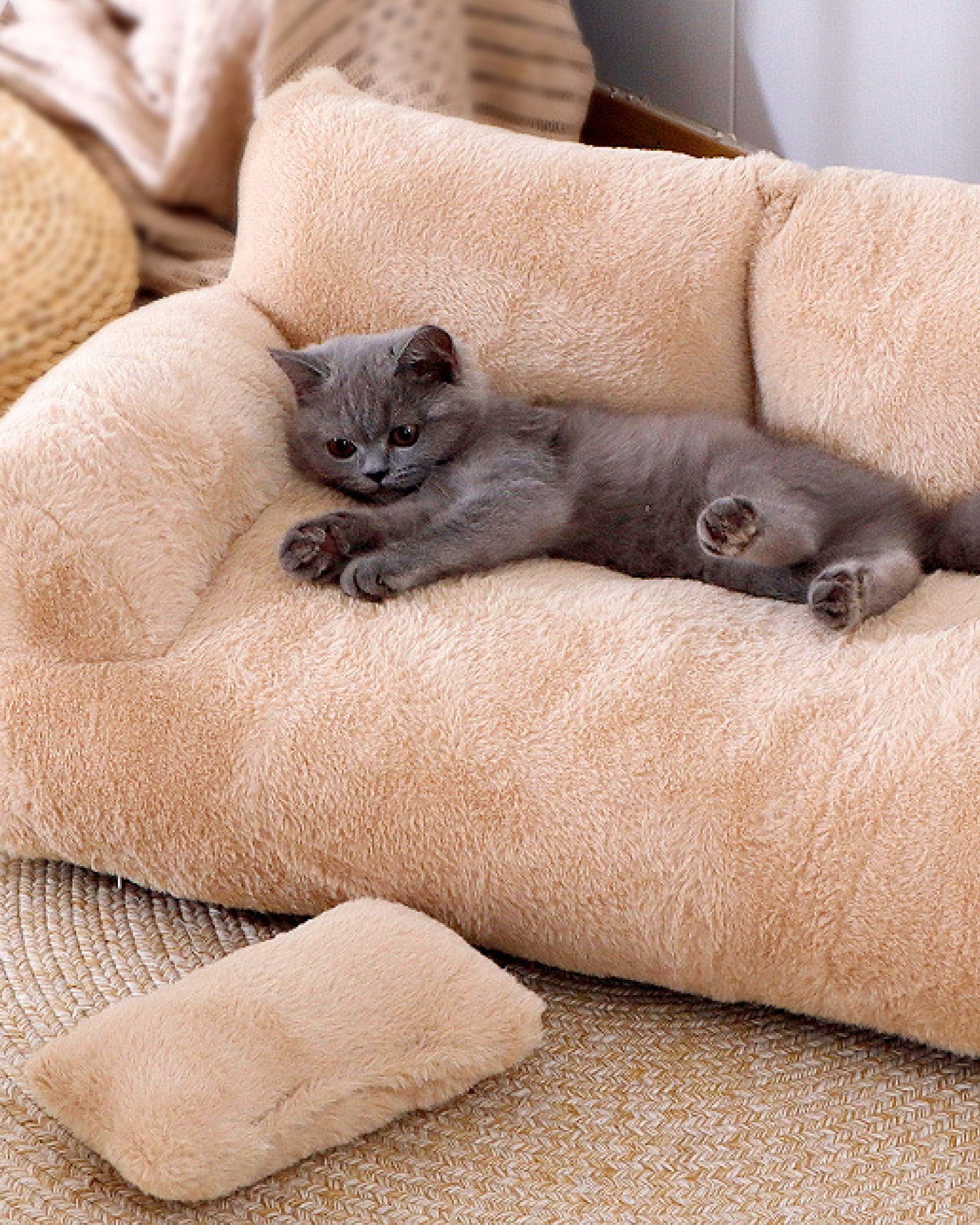 Luxurious Fluffy Comfort Sofa for Pets