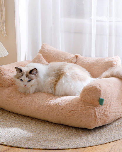 Luxurious Fluffy Comfort Sofa for Pets