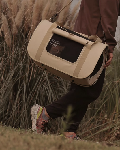 Smiletime Khaki Pet Carrier